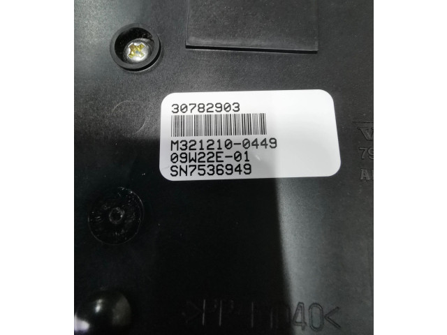 Блок управления климат-контролем 30782903, 09W22E01   Volvo V70