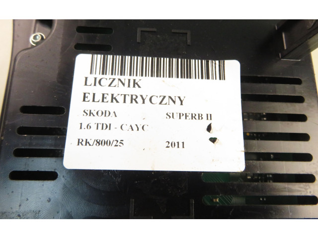 Панель приборов 3T1920841H, 3T1920841H   Skoda Superb B6 (3T)       