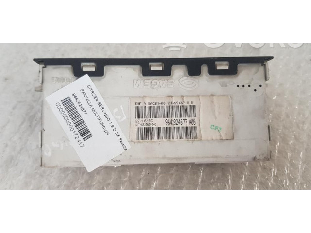 Дисплей    9642824677   Citroen Berlingo