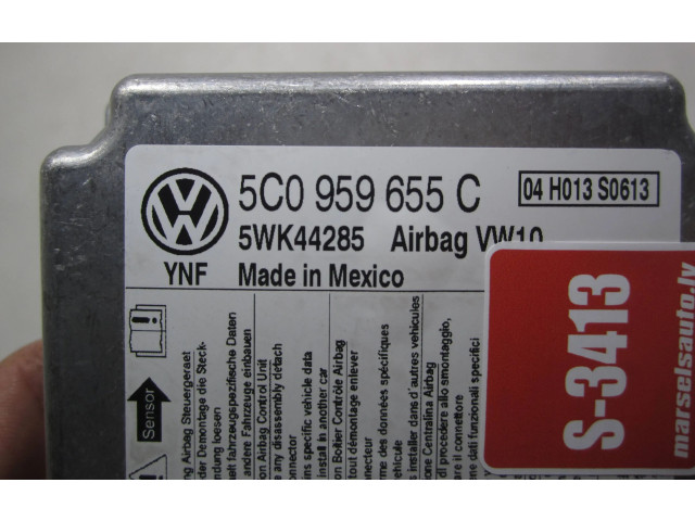 Блок подушек безопасности 5C0959655C, 04H013S0613 Volkswagen Jetta VI