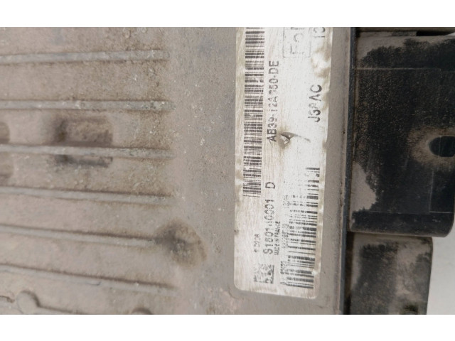 Блок управления двигателя AB3912A650DE, S180110001D Ford Ranger