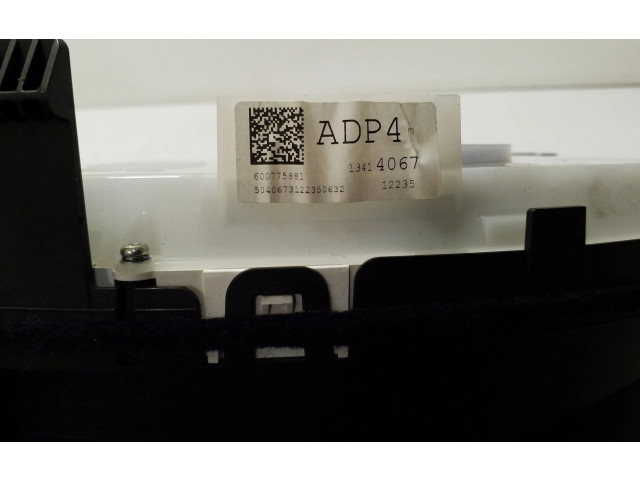 Přístrojová deska Opel Zafira C 2012 13414067, 600775881