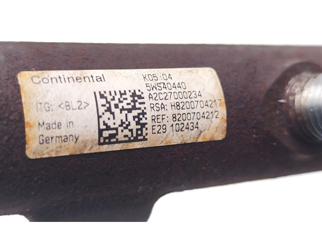 Топливная рампа 8200704217, 5WS40440   Renault Scenic III -  Grand scenic III   для двигателя K9K836