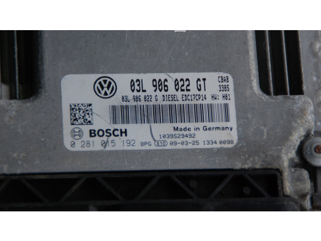 Řídící jednotka 03L906022GT, 03L906022GT   Volkswagen Tiguan 2009