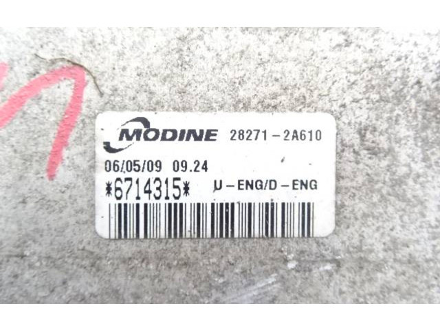 Интеркулер  282712A610, 6714315   KIA Ceed 