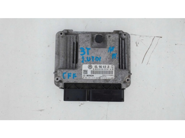 Блок управления двигателя 03L906018JB   Skoda Superb B6 (3T)