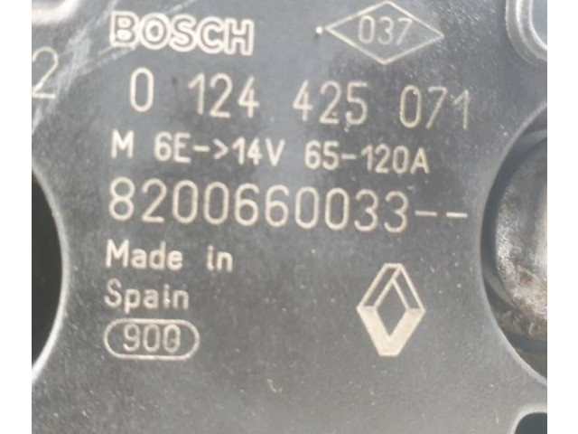 Генератор 8200660033 Renault Clio III