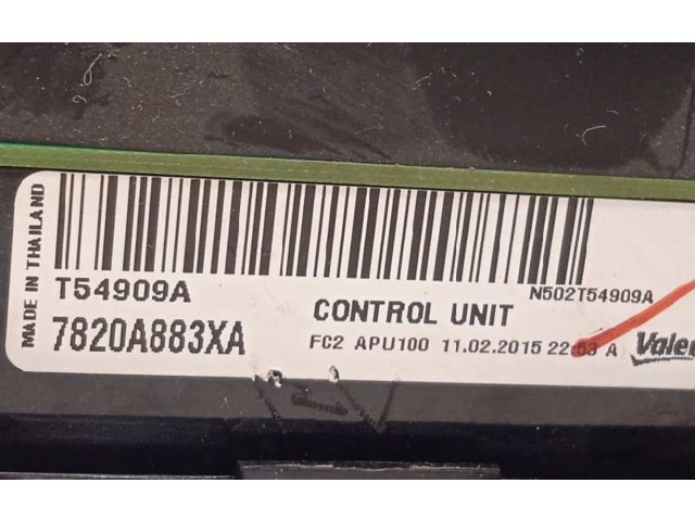 Блок управления климат-контролем 7820A883XA Mitsubishi Mirage VI G4 Attrage