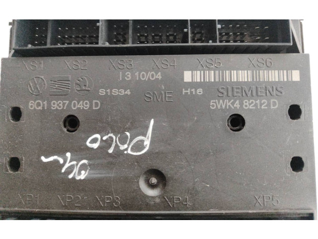 Блок комфорта 6Q1937049D, S1S34   Skoda Fabia Mk1 (6Y)   