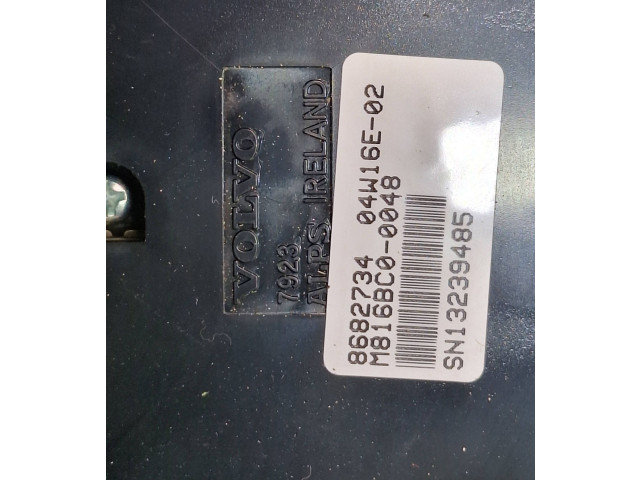 Блок управления климат-контролем 8682734, 04W16E02   Volvo XC90