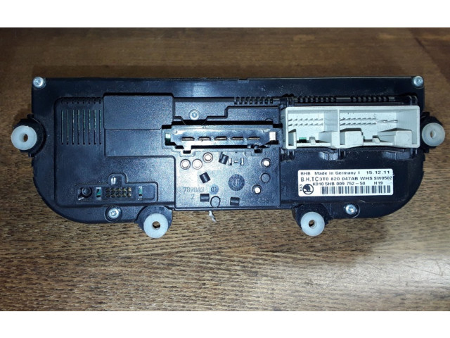 Блок управления климат-контролем 3T0820047AB, 3T0820047   Skoda Octavia Mk2 (1Z)