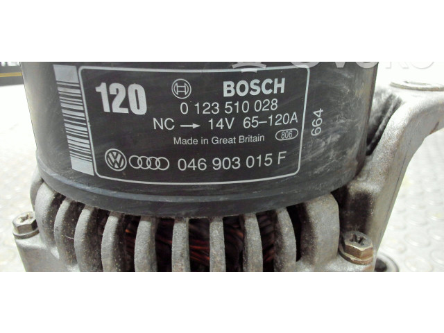 Генератор 046903015FX, 0123510028 Audi A6 S6 C4 4A