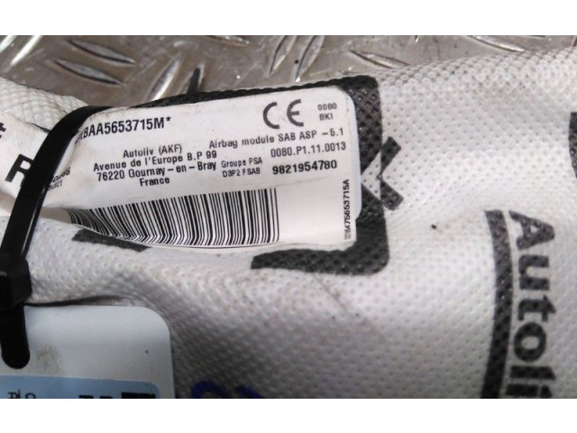 Подушка безопасности в сиденье 9821954780, 9821954780   Peugeot 2008 II