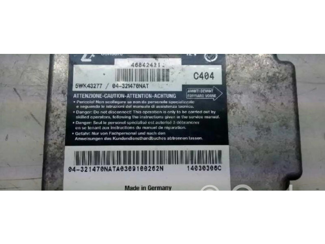 Блок подушек безопасности 46842421, CENTRALITAAIRBAG Alfa Romeo 166