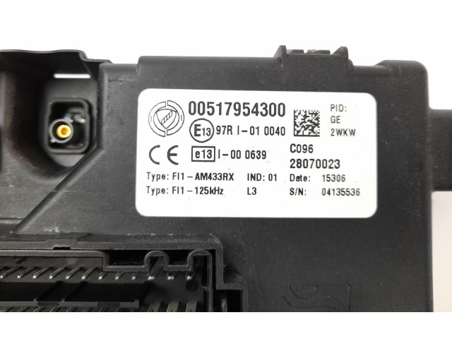 Pojistková skříňka Řídící jednotka BSM 00517954300, 28070023 Fiat Grande Punto 2006