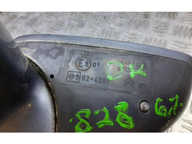 Зеркало электрическое Citroen C4 I 2004 - 2010 года