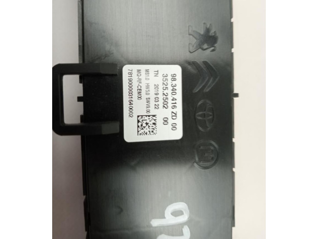 Блок управления климат-контролем 98340416ZD Citroen Berlingo