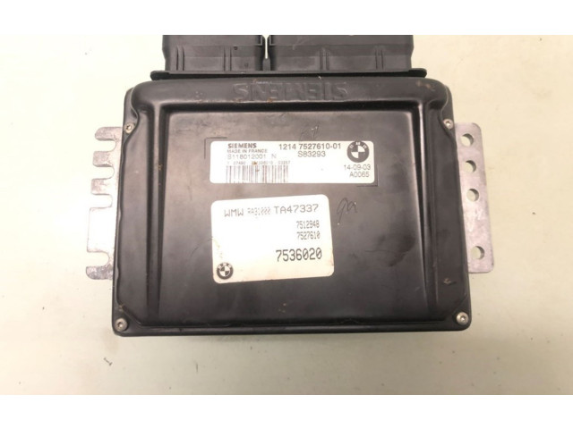 Řídící jednotka S83293, 1214752761001   Mini One - Cooper R50 - 53 2003