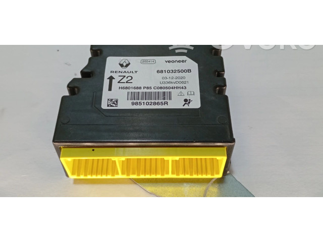 Блок подушек безопасности 681032500B Dacia Sandero