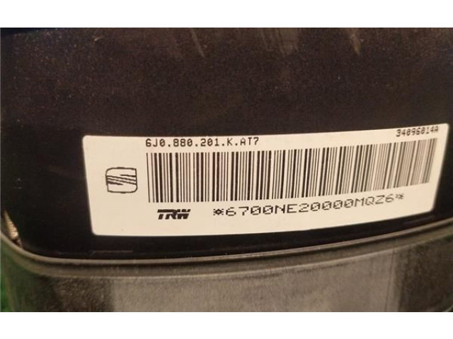 Подушка безопасности водителя 6J0880281K, CGP   Seat Ibiza IV (6J,6P)