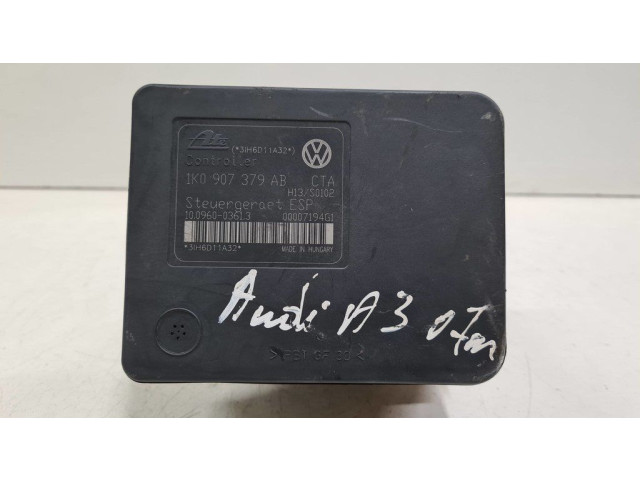 Jednotka ABS 1K0907379AB, 1K0614517AB Audi A3 S3 8P 2008
