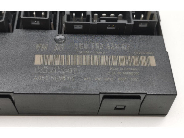 Блок управления двигателя 1K0959433CP Volkswagen Caddy