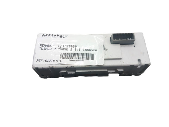 Дисплей 280345731R Renault Twingo II