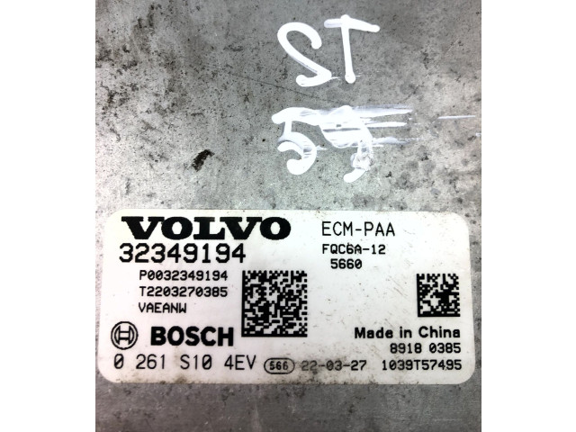 Řídící jednotka 32349194, 0261S104EV   Polestar 2 2022