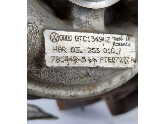 Турбина Audi Q3 8U GTC1549VZ, 03L253010F для двигателя CFGC