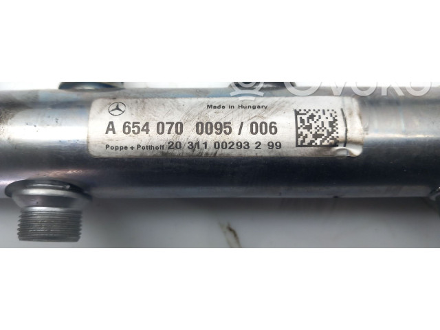 Топливная рампа A6540700095   Mercedes-Benz GLC X253 C253   для двигателя OM 654.920