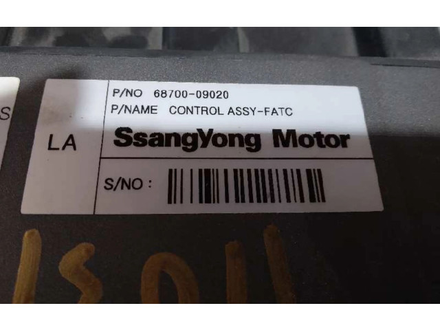 Блок управления климат-контролем 6870009020 SsangYong Kyron