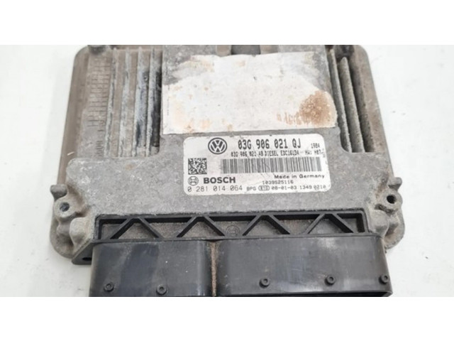 Блок управления двигателя 03G906021QJ, 03G906021AB   Volkswagen Golf V
