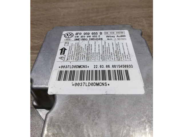 Блок подушек безопасности 4f0959655b, 4f0910655e   Audi A6 S6 C6 4F
