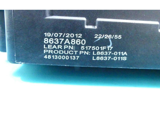 Блок комфорта 8637A860, IMPRK1255932 Mitsubishi Outlander