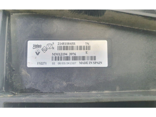 Вентилятор радиатора     214810845R, J0-1365J    Renault Clio V 