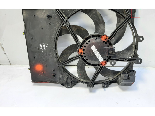 Вентилятор радиатора 9801559180, 9827870080 Citroen C4 Cactus 1.2