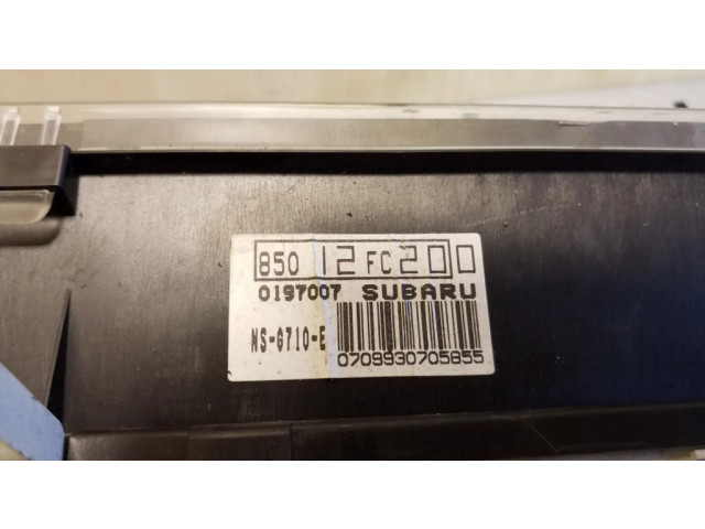 Панель приборов 85012FC200, 0197007   Subaru Forester SF       