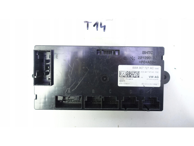 Модуль блока управления кондиционером MODUŁ STEROWNIK KLIMATYZACJI VW CADDY 5WA907727AC Volkswagen Caddy