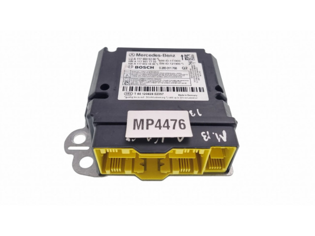 Блок подушек безопасности A1179011700, A1179005200   Mercedes-Benz A W176