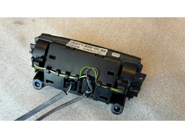 Блок управления климат-контролем 2118300285, A2118300285   Mercedes-Benz E W211