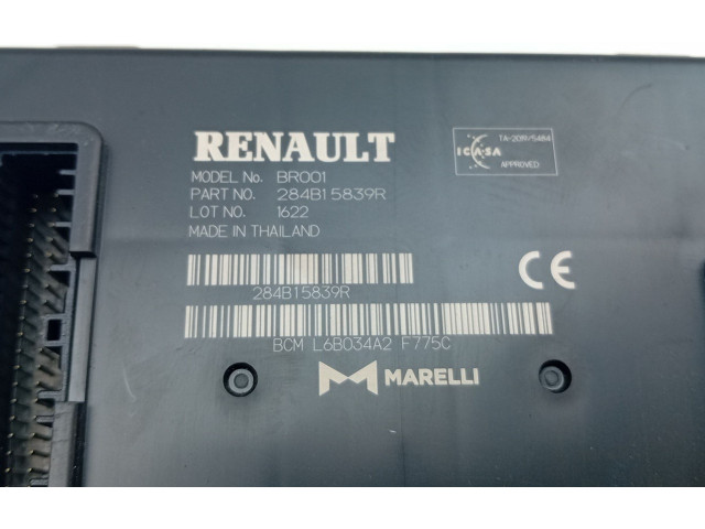 Блок комфорта 284B15839R Dacia Sandero