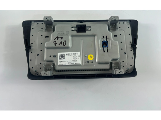 Дисплей    3V0919605E   Skoda Superb B8 (3V)