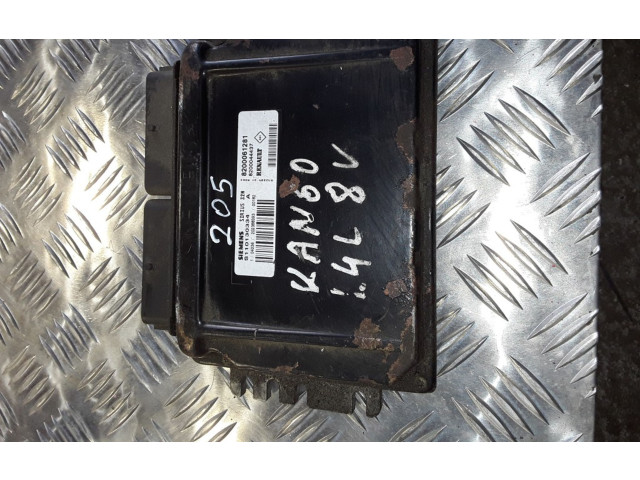 Блок управления двигателя S110130334, 8200061281   Renault Kangoo I