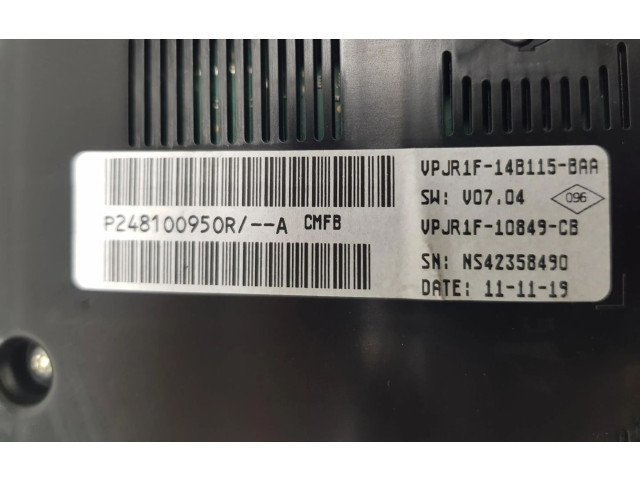 Přístrojová deska Renault Clio V 2019 248100950R, 248100950R