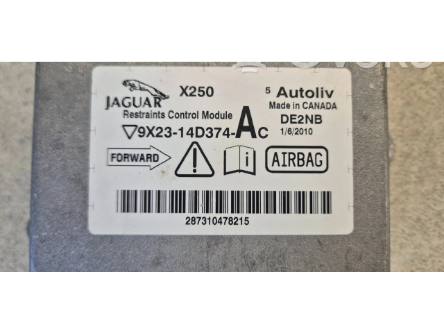 Блок подушек безопасности 9X2314D374AC Jaguar XF X250