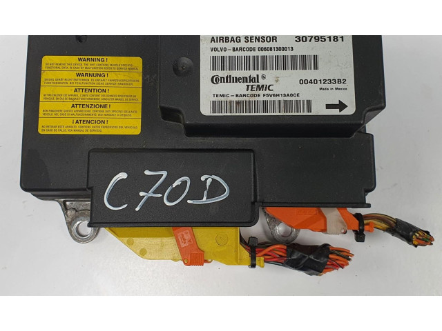Блок подушек безопасности 30795181 Volvo C70