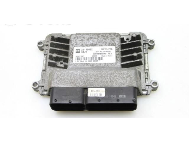 Řídící jednotka 25189682 Chevrolet Cruze 2009