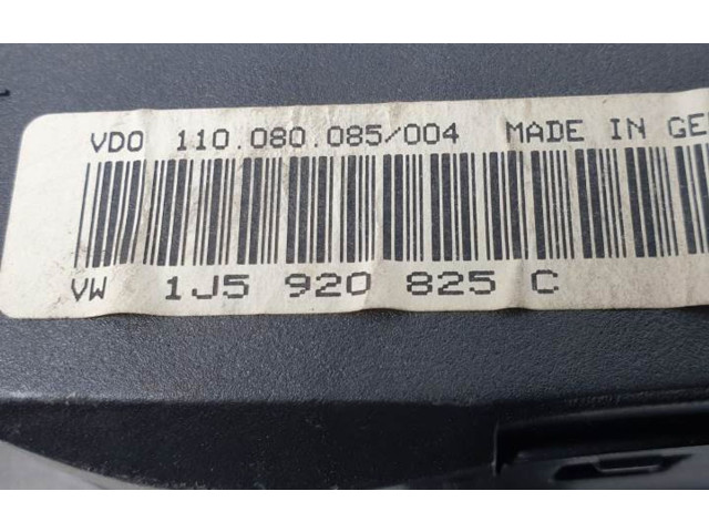 Přístrojová deska  Volkswagen Bora 1998 1J5920825C  