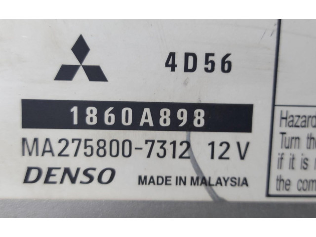 Řídící jednotka 1860A898 Mitsubishi L200 2010