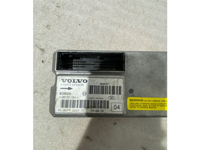 Блок подушек безопасности 0285001254, 8645271 Volvo S60
